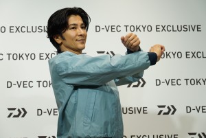 『D‐VEC TOKYO EXCLUSIVE』オープン記念イベントに登場した武田真治