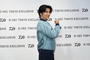 『D‐VEC TOKYO EXCLUSIVE』オープン記念イベントに登場した武田真治
