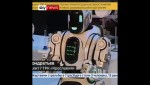 最先端ロボットとして紹介された「ボリス」※海外メディア「SkyNews」のスクリーンショット