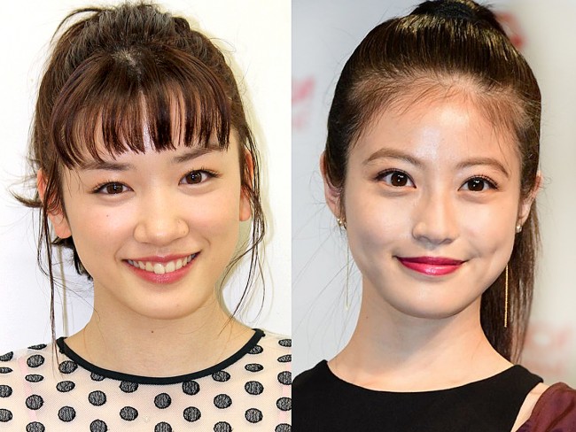 （左から）永野芽郁、今田美桜