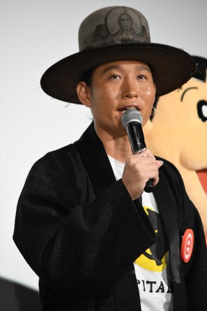 『映画ドラえもん　のび太の月面探査記』舞台挨拶に出席した平井大