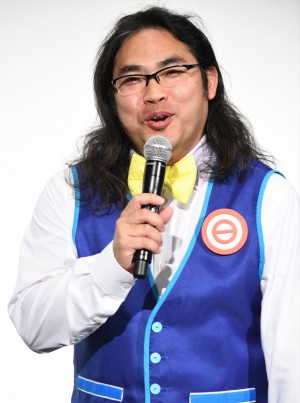 『映画ドラえもん　のび太の月面探査記』舞台挨拶に出席したロッチ・中岡創一