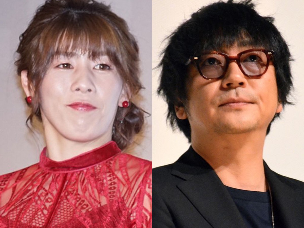 ひさびさの“夫婦”ショットを披露! (左から)吉田沙保里、大森南朋