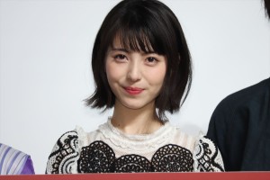 ドラマ『賭ケグルイ season2』ドラマ完成披露試写会に登場した浜辺美波