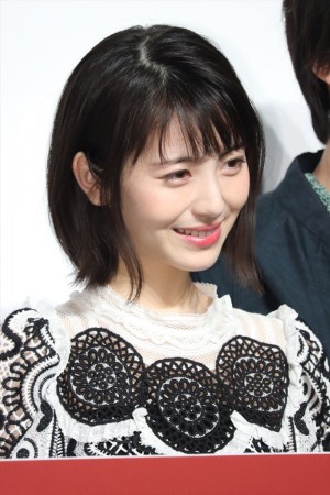 ドラマ『賭ケグルイ season2』ドラマ完成披露試写会に登場した浜辺美波