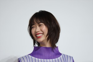 ドラマ『賭ケグルイ season2』ドラマ完成披露試写会に登場した森川葵