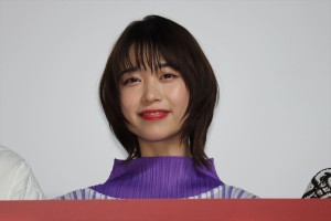 ドラマ『賭ケグルイ season2』ドラマ完成披露試写会に登場した森川葵