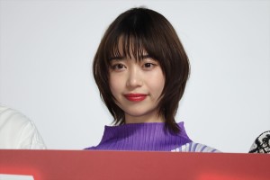 ドラマ『賭ケグルイ season2』ドラマ完成披露試写会に登場した森川葵