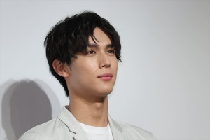 ドラマ『賭ケグルイ season2』ドラマ完成披露試写会に登場した中川大志