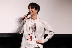 ドラマ『賭ケグルイ season2』ドラマ完成披露試写会に登場した中川大志