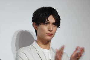 ドラマ『賭ケグルイ season2』ドラマ完成披露試写会に登場した中川大志