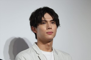 ドラマ『賭ケグルイ season2』ドラマ完成披露試写会に登場した中川大志