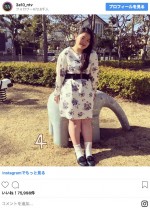 華のファッションコーデ！ ※『3年A組 ―今から皆さんは、人質です―』インスタグラム