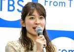 TBS4月期番組改編説明会に登場した山本里菜アナウンサー