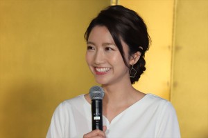 フジテレビ 2019年4月改編・60周年記念WEEK特別番組記者発表に登場した三田友梨佳
