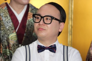 フジテレビ 2019年4月改編・60周年記念WEEK特別番組記者発表に登場したたかし（トレンディエンジェル）