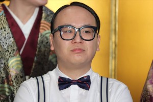 フジテレビ 2019年4月改編・60周年記念WEEK特別番組記者発表に登場したたかし（トレンディエンジェル）