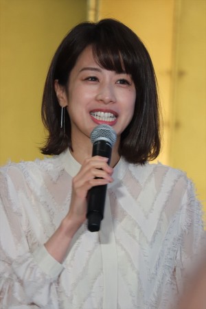 フジテレビ 2019年4月改編・60周年記念WEEK特別番組記者発表に登場した加藤綾子