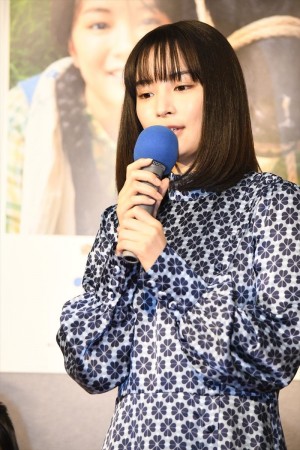 連続テレビ小説『なつぞら』第1週完成試写会に登場した広瀬すず