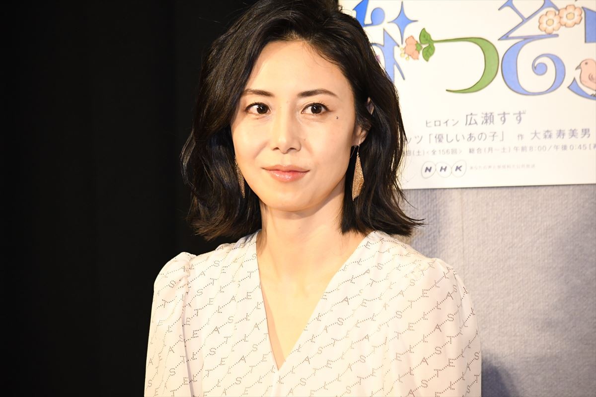 広瀬すず、朝ドラヒロイン先輩・松嶋菜々子から太鼓判！「安定感が半端ない」