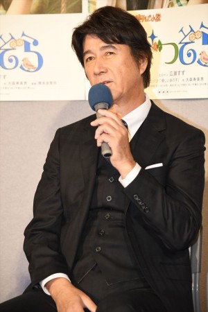 連続テレビ小説『なつぞら』第1週完成試写会に登場した草刈正雄