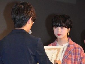 映画『響 ‐HIBIKI‐』Blu‐ray＆DVD発売記念スペシャルトークショー付上映イベントに登場した平手友梨奈