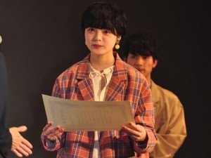 映画『響 ‐HIBIKI‐』Blu‐ray＆DVD発売記念スペシャルトークショー付上映イベントに登場した平手友梨奈