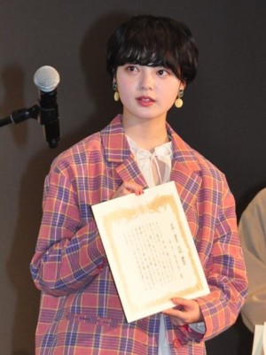 映画『響 ‐HIBIKI‐』Blu‐ray＆DVD発売記念スペシャルトークショー付上映イベントに登場した平手友梨奈