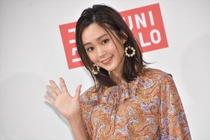 UNIQLO and JW ANDERSON 2019年春夏コレクション発表会に登場した桐谷美玲