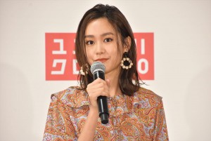 UNIQLO and JW ANDERSON 2019年春夏コレクション発表会に登場した桐谷美玲