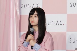 ロート製薬「SUGAO」新イメージキャラクター発表会に登場した橋本環奈