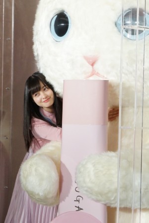 ロート製薬「SUGAO」新イメージキャラクター発表会に登場した橋本環奈