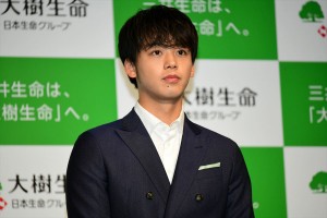 大樹生命 新CM発表会に登場した竹内涼真