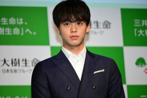 大樹生命 新CM発表会に登場した竹内涼真