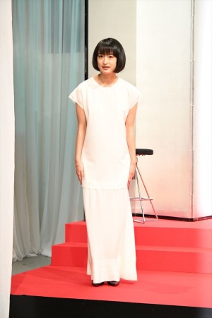 2020年大河ドラマ『麒麟がくる』出演者発表会見に登場した門脇麦