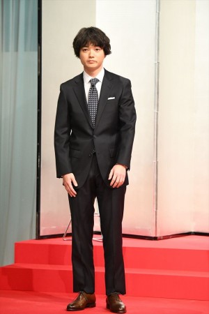 2020年大河ドラマ『麒麟がくる』出演者発表会見に登場した染谷将太