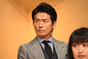 2020年大河ドラマ『麒麟がくる』出演者発表会見に登場した高橋克典