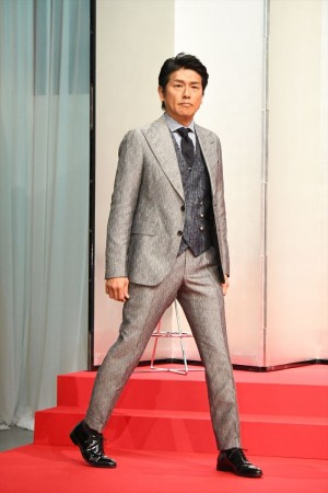 2020年大河ドラマ『麒麟がくる』出演者発表会見に登場した高橋克典