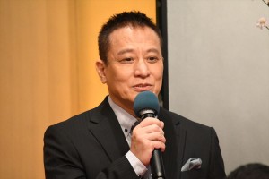 2020年大河ドラマ『麒麟がくる』出演者発表会見に登場した上杉祥三