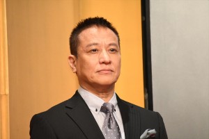 2020年大河ドラマ『麒麟がくる』出演者発表会見に登場した上杉祥三