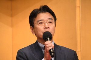 2020年大河ドラマ『麒麟がくる』出演者発表会見に登場した尾美としのり