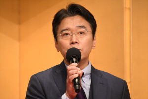 2020年大河ドラマ『麒麟がくる』出演者発表会見に登場した尾美としのり