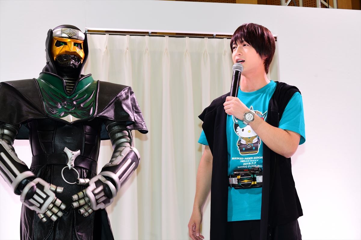 ハローキティとコラボの『仮面ライダー電王』中村優一、椎茸秘話を告白