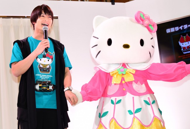 サンリオ展示会 SANRIO EXPO 2019 報道事前公開に登場した中村優一