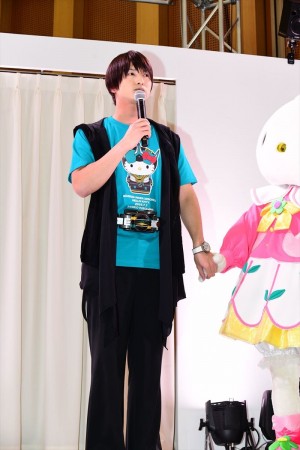 サンリオ展示会 SANRIO EXPO 2019 報道事前公開に登場した中村優一