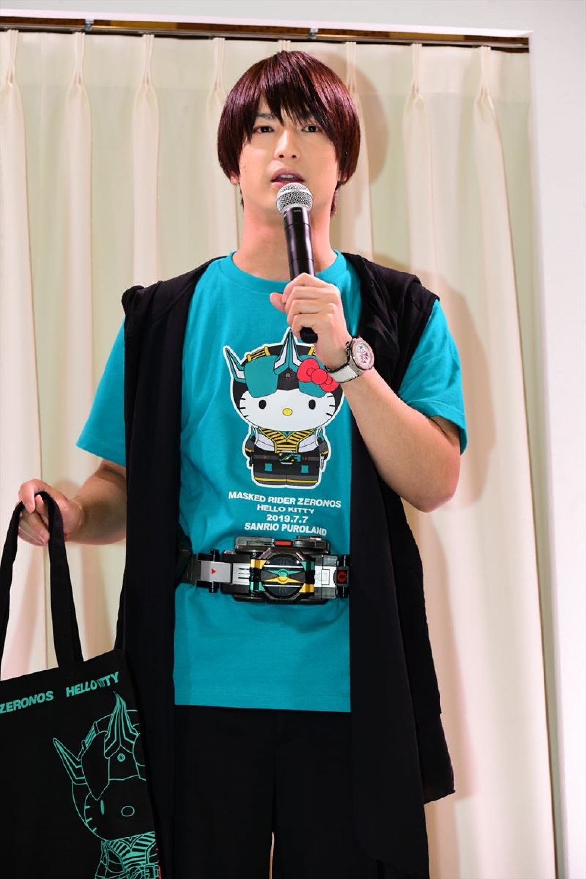 ハローキティとコラボの『仮面ライダー電王』中村優一、椎茸秘話を告白