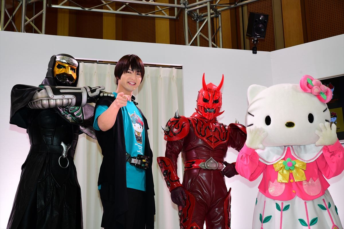 ハローキティとコラボの『仮面ライダー電王』中村優一、椎茸秘話を告白