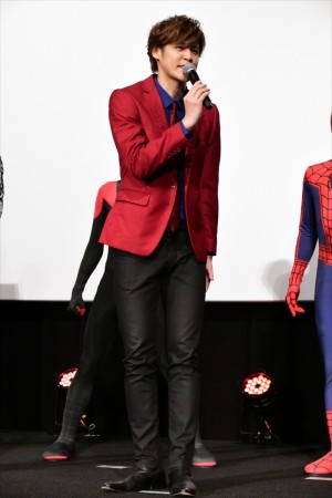 宮野真守、『スパイダーマン：スパイダーバース』公開記念舞台挨拶に登場