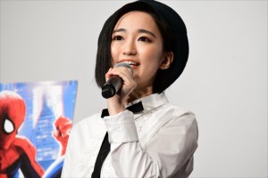 悠木碧、『スパイダーマン：スパイダーバース』公開記念舞台挨拶に登場