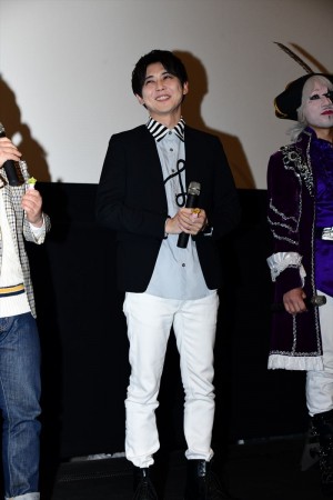 『映画プリキュアミラクルユニバース』完成披露イベントに登壇した梶裕貴